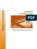 Beuchot, Mauricio - Filosofía Y Religión Hoy.pdf