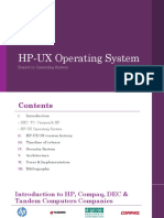 HP-UX Operating System