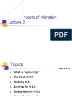 2 - Basic Concepts of Vibration