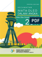 Kecamatan Mataoleo Dalam Angka 2017 PDF