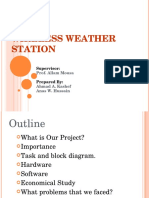 Wireless Weather Station: Supervisor: Prepared by