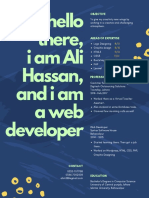 Hello There, Iamali Hassan, Andiam A Web Developer: Objective