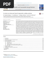 A Review on Desiccant Based Evaporative