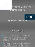 Valuacion de Activos Financieros Ucv