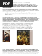 Educación Infancia y Escolarización en La Modernidad