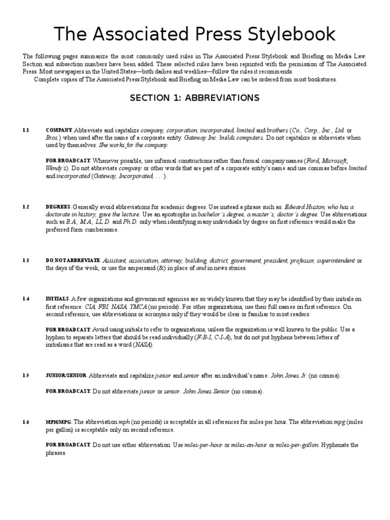 associated-press-stylebook-pdf-percentage-united-states-congress
