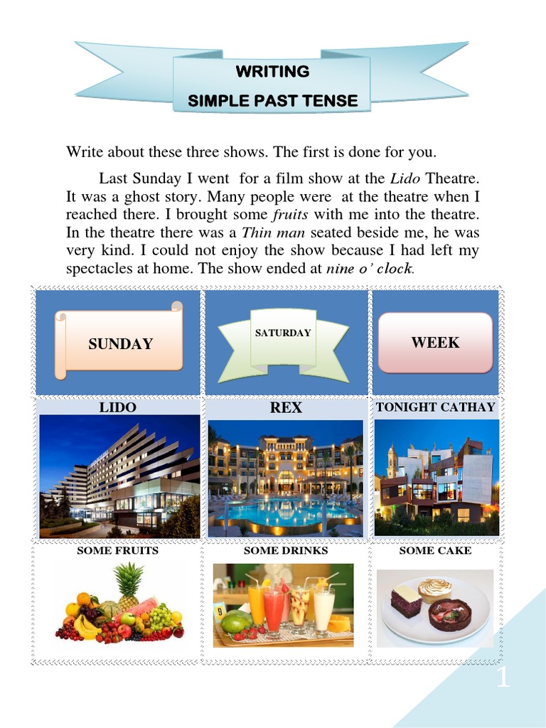 Exercise A Film Show Pdf