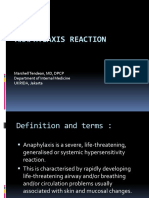 Anaphylaxis Reaction