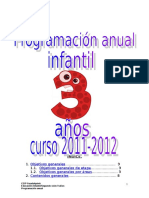 Programacion Anual Infantil 3 Anios