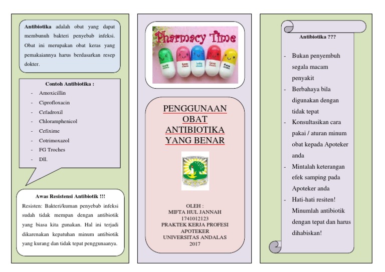 Leaflet Antibiotik