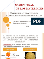 Estructura y Propiedades de Los Materiales (TEMA 1)