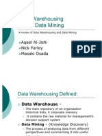 Data Warehousing& Data Mining