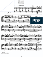 Bartok (1915) sz55 Sonatina On Themes From Transylvania (Alt) PDF