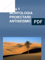 Curs 1 - MORFOLOGIA PROIECTARII ANTISEISMICE