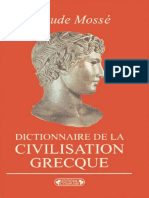 Claude Mosse-Dictionnaire de La Civilisation Grecque-Editions Complexe (1992)