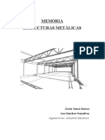 Memoria Estructuras Metalicas