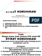 Etika Komunikasi Dan Melamar Pekerjaan - K7