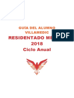 Guía Del Alumno - Residentado Médico 2018 Anual PDF