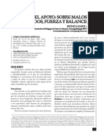 El Apoyo Sobre Malos Entendidos Fuerza y Balance