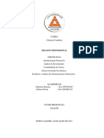 Desafio Profissional Anhanguera 5° Semestre - Ciências Contábeis