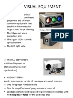 Audiovisual Equipment: The 3-Gun (RGB) Schmidt Optical System