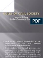 Roles of Civil Society