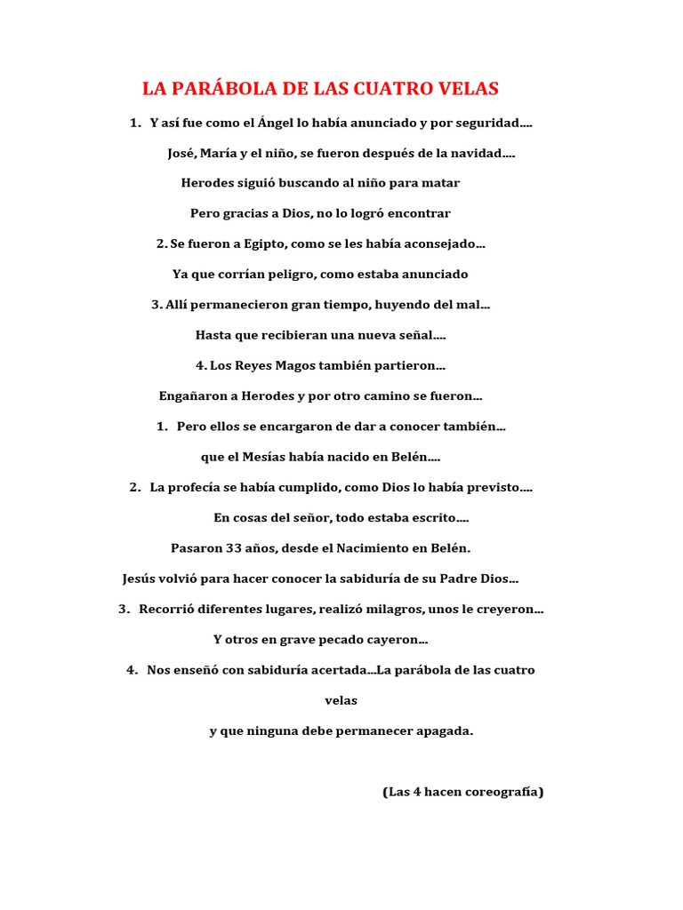 La par bola de las cuatro velas pdf fe amor