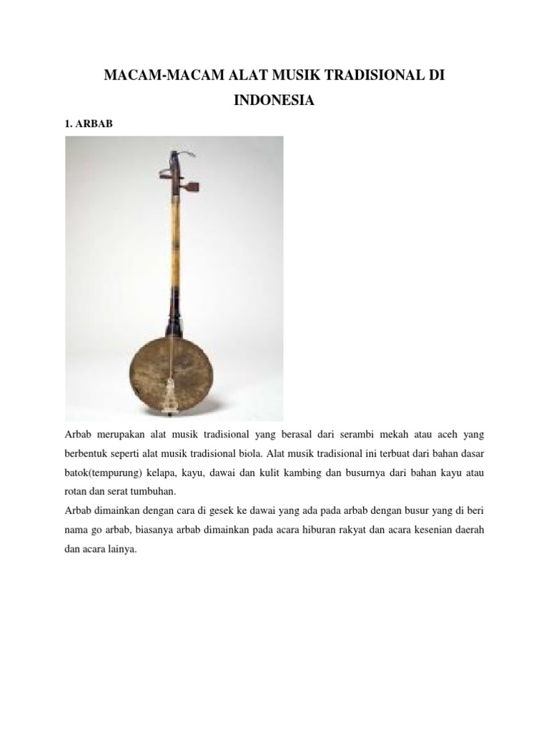 Cerita tentang Pembuatan Alat Musik Tradisional di Desa