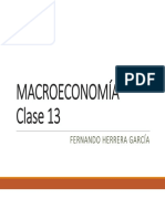 Macroeconomía Clase 13