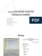 Kel 2 CND - Analisis Resep Dokter Spesialis Syaraf