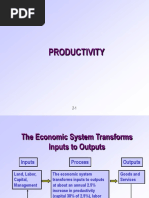 Productivity