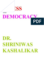 Stress and Democracy Dr. Shriniwas Kashalikar