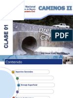 Clase 01 - Drenaje en Carreteras PDF