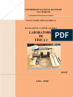 Manual de Laboratorio de Física I 2016 PDF