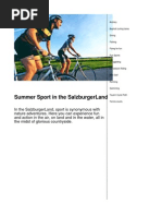Download Summer Sport in the SalzburgerLand en by Austrian National Tourism Board SN3649758 doc pdf