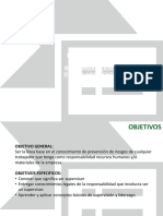 Prevención de Riesgos Para Línea de Supervisión y Responsabilidad Civil y Penal de Los Accidentes de Trabajo