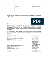 Nch 18001of 04 -Sobre la prevencion de riesgos profesionales.pdf