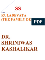 Stress and Kuladevata the Family Deity Dr. Shriniwas Kashalikar