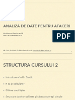 Curs 2 Analiza de Date