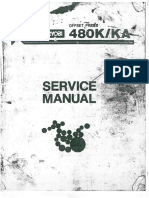 Ryobi 480K KA Manual de Servicio PDF