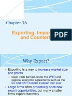 Exporting, Importing, and Countertrade