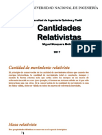 Sem 4 - Cantidades Relativistas