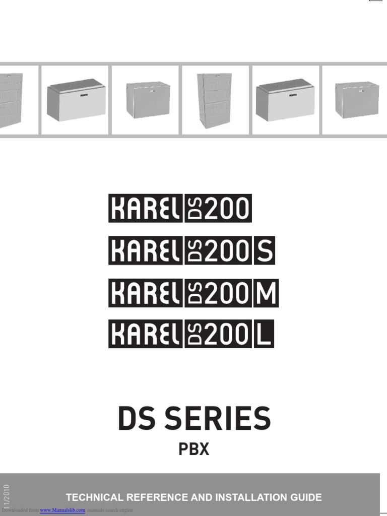 DS200 PBX Installation Guide | PDF | Power Supply | Embedded System
