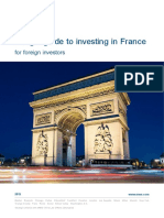 A Legal Guide To Investing in France: For Foreign Investors