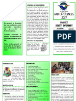 Trifolio Proyecto de Ciencias