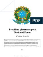 Formulario Nacional Farmacopeia Ingles Com Alerta