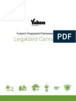 Yukon Proposed Framework For Cannabis (2017)