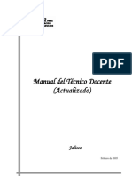 Manual Del Tecnico Docente Del Ineejad - 0