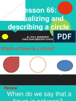 MATH 5 Q3 Lesson 66 Visualizing and Describing A Circle