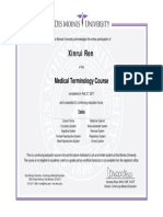 medical terminology course